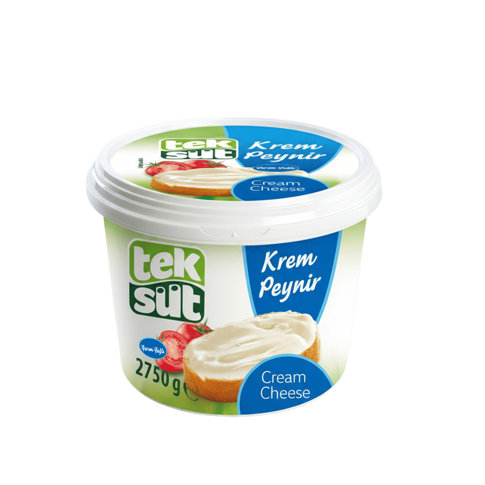 Teksüt Krem Peynir 2750 g — İzol Gıda toptan satış