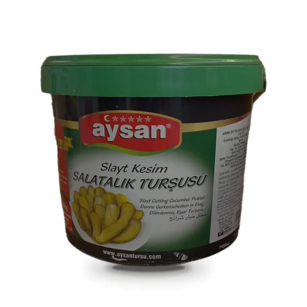 Aysan Salatalık Slayt Kesim Brüt 18 kg / Net 10 kg — toptan satış