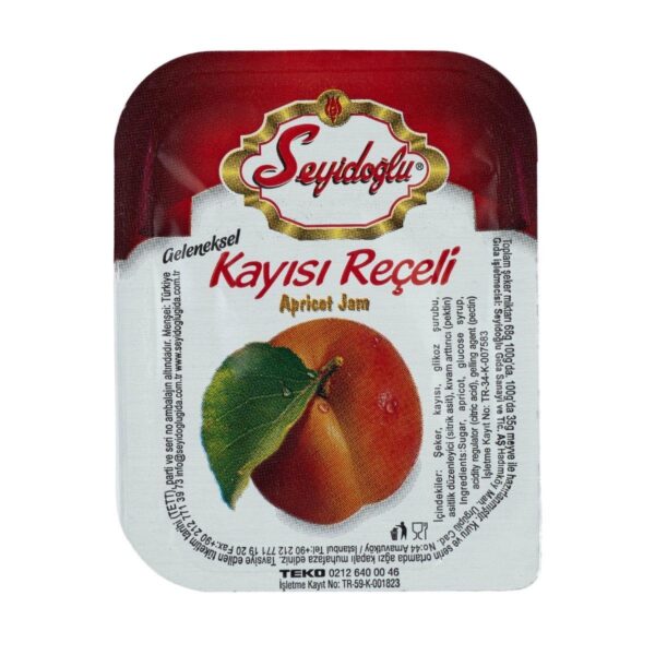 Seyidoğlu Kayısı Reçeli 15 gr 15 gr tekli porsiyon — toptan satış