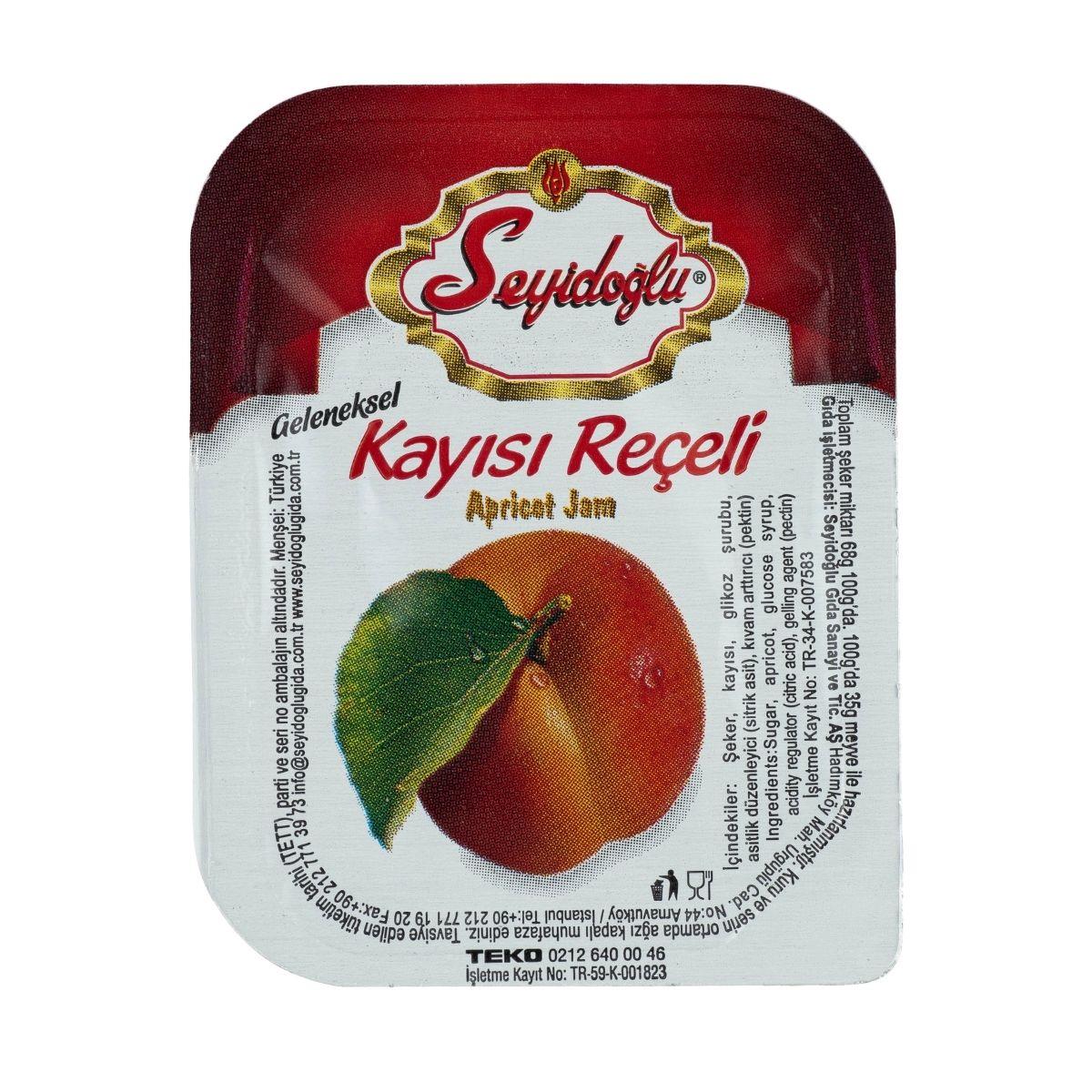 Seyidoğlu Kayısı Reçeli 15 gr — İzol Gıda toptan satış