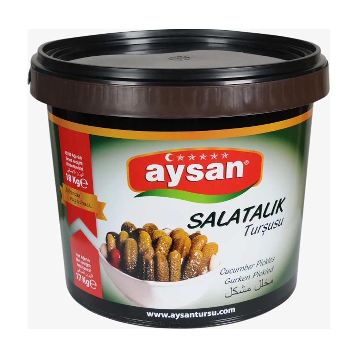 Aysan Salatalık Turşusu No:3 — İzol Gıda toptan satış