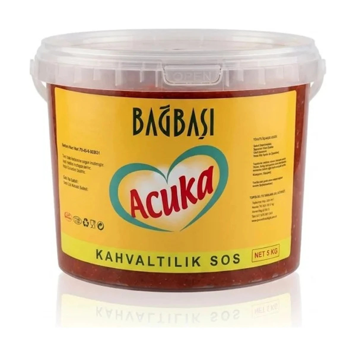 Bağbaşı Acuka Kahvaltılık Sos — İzol Gıda toptan satış