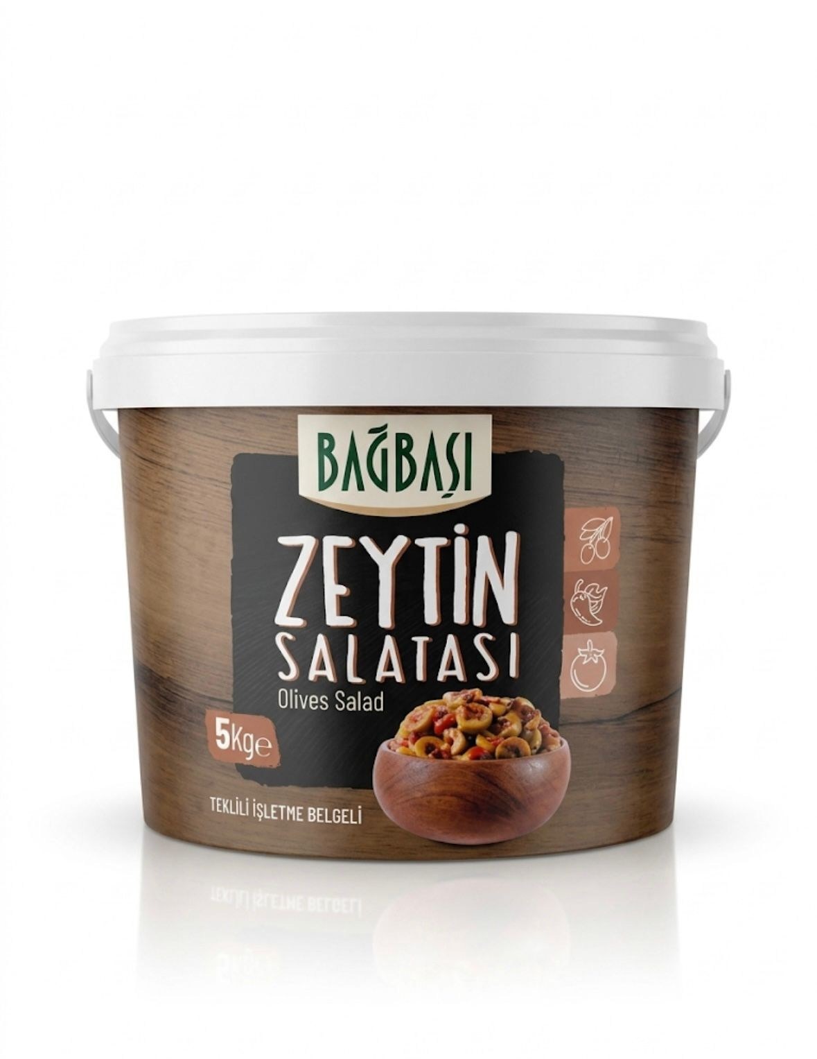 İzol Zeytin Salatası 5 Kg — İzol Gıda toptan satış