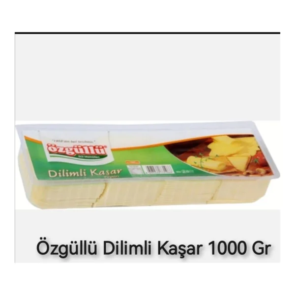 Özgüllü Dilimli Kaşar 1000 gr 1000 gr — toptan satış